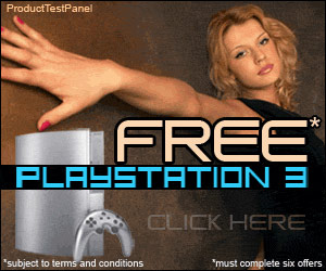 Click here for a free PlayStation 3!