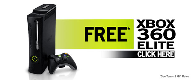 Get a free Xbox 360 Elite